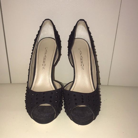 Brand new black Caparros sparkly shoe - size 8.5 - Picture 3 of 10